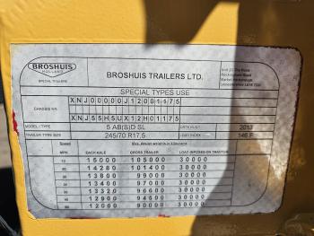 Broshuis ABSD 3+5 / EXTENDABLE / SEMI / LOWBED /